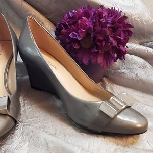 ANTONIO MELANI WEDGE SLIP ON SZ 7.5